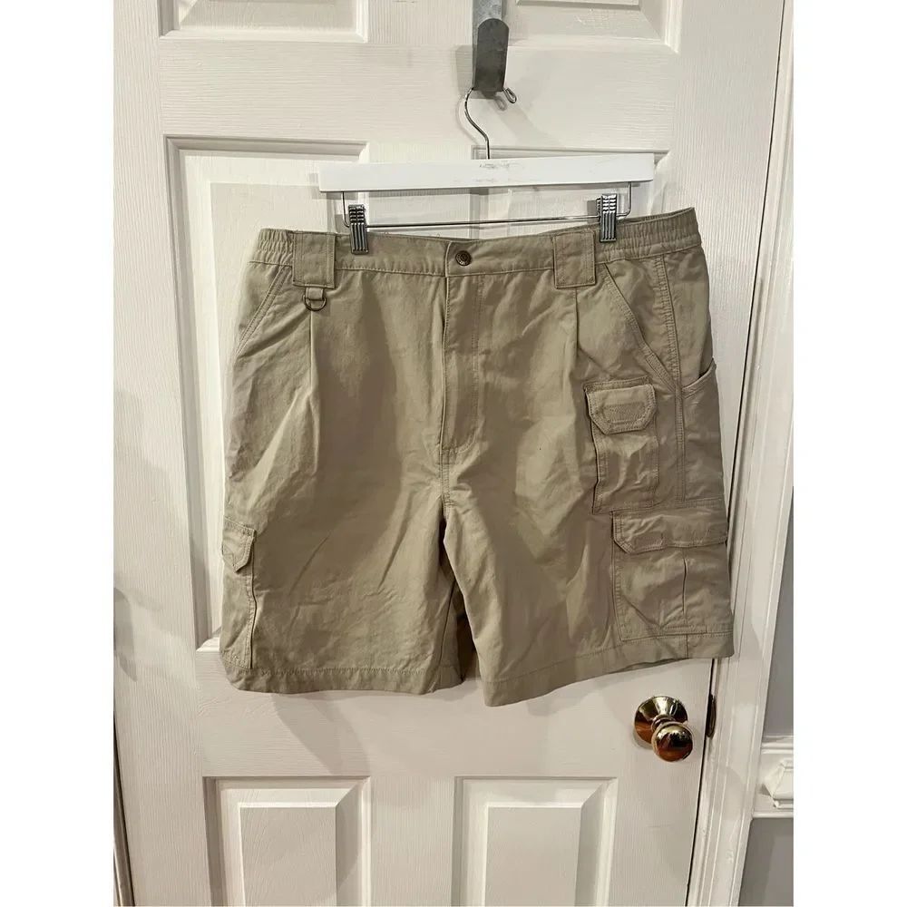 5.11 Tactical Taclite Pro Tan Cargo Shorts sz 40 EUC